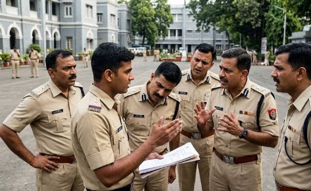 कांस्टेबल की कार्रवाई से छह आईपीएस अफसरों में हलचल