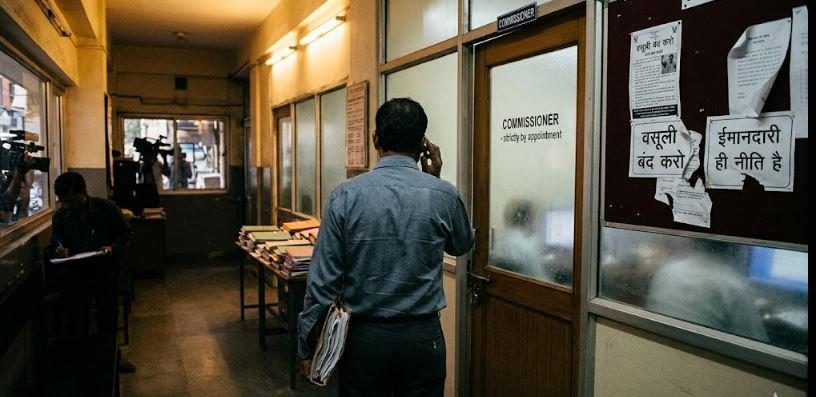 ‘वसूली’ के आरोपों से घिरा सिस्टम! कमिश्नर दफ्तर की कार्यप्रणाली पर उठे सवाल