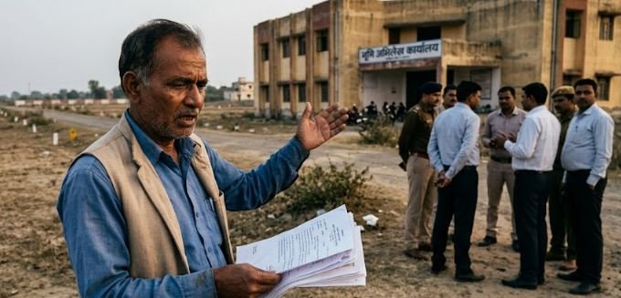 नौकरी का झांसा और करोड़ों की जमीन! विभागीय अफसरों पर उठे गंभीर सवाल