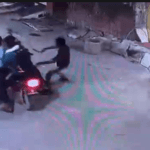 डबरा में अवैध हथियारों के दम पर हमला, बाइक सवार युवकों पर फायरिंग का आरोप; CCTV फुटेज आया सामने