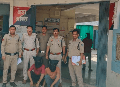 हरपालपुर पुलिस ने दो घरों में हुई चोरी का किया खुलासा, अंतर्राज्यीय गिरोह के दो सदस्य गिरफ्तार