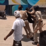 प्रशासनिक कार्रवाई के दौरान हंगामा: अधिवक्ता को कॉलर पकड़कर थाने ले गई पुलिस, वीडियो वायरल