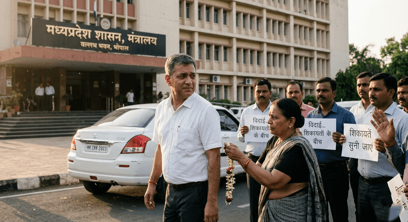 आखिरकार हो गई कमिश्नर साहब की विदाई, शिकायतों के बीच मंत्रालय भेजे गए अधिकारी