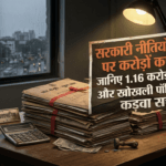 सरकारी नीतियों के नाम पर करोड़ों का खेल! जानिए 1.16 करोड़ की ग्रांट और खोखली पॉलिसियों का कड़वा सच…