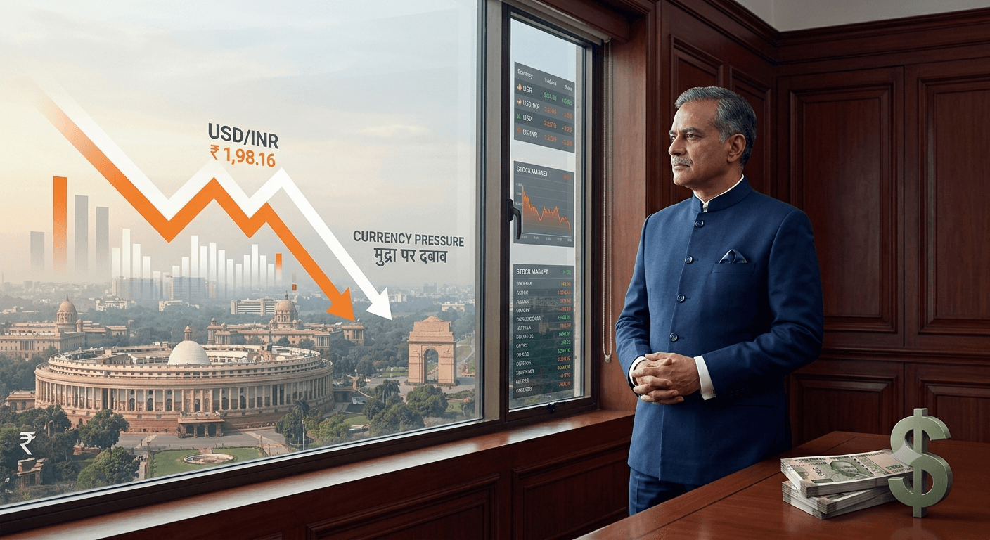 भारतीय अर्थव्यवस्था और गिरता रुपया: क्यों बढ़ रहा है करेंसी पर दबाव और क्या है इस पर प्रधानमंत्री का रुख?