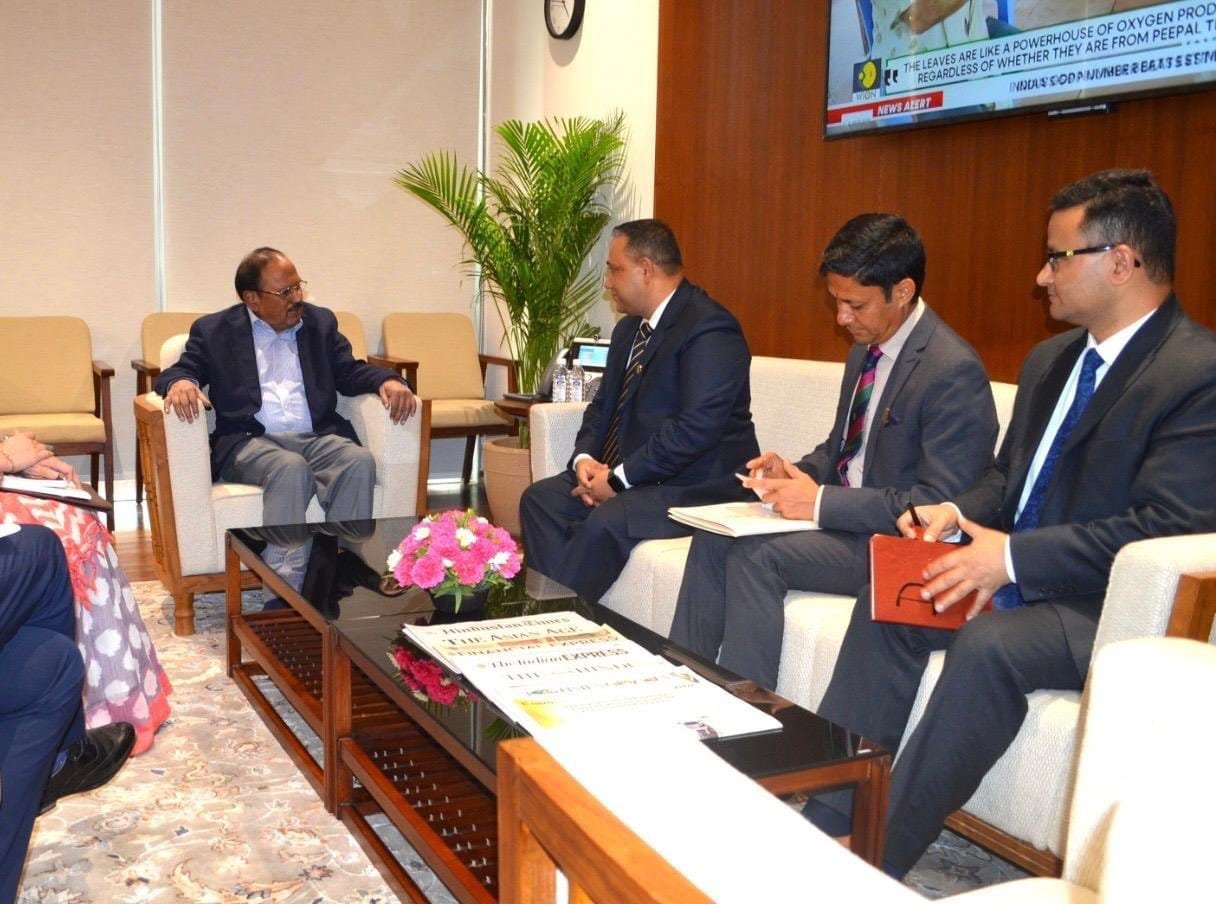 भारत-नेपाल रिश्तों को नई मजबूती देने दिल्ली पहुंचे विदेश मंत्री शिशिर खनल, NSA अजीत डोभाल से हुई अहम वार्ता