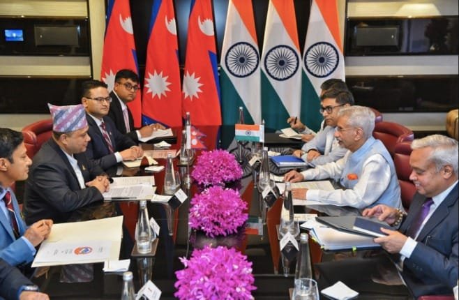 भारत-नेपाल रिश्तों को नई रफ्तार: विदेश मंत्री एस. जयशंकर और नेपाल के विदेश मंत्री शिशिर खनल के बीच विकास, ऊर्जा और कनेक्टिविटी पर अहम चर्चा