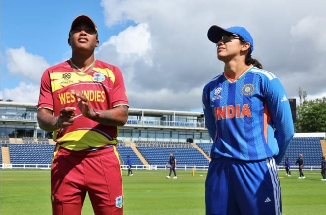 विमेंस टी20 वर्ल्ड कप 2026: वार्म-अप मैच में भारत की शानदार शुरुआत, वेस्टइंडीज को 26 रनों से दी शिकस्त; भारती फुलमाली और श्रेयंका पाटिल चमकीं