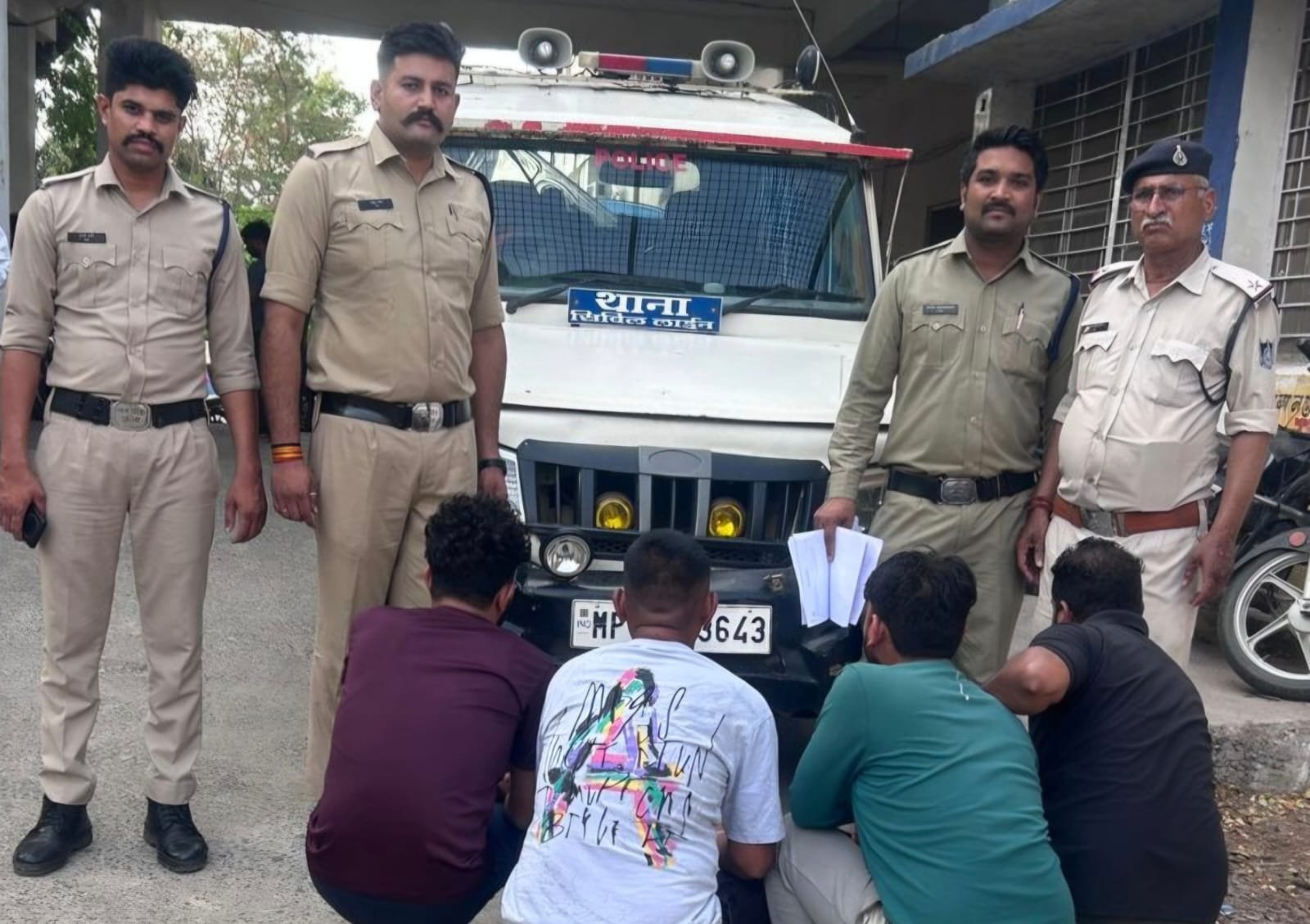 सागर में 16.50 लाख की शराब तस्करी का पर्दाफाश: 7 महीने से फरार स्कॉर्पियो सवार 4 शातिर आरोपी गिरफ्तार, सीसीटीवी से खुला राज