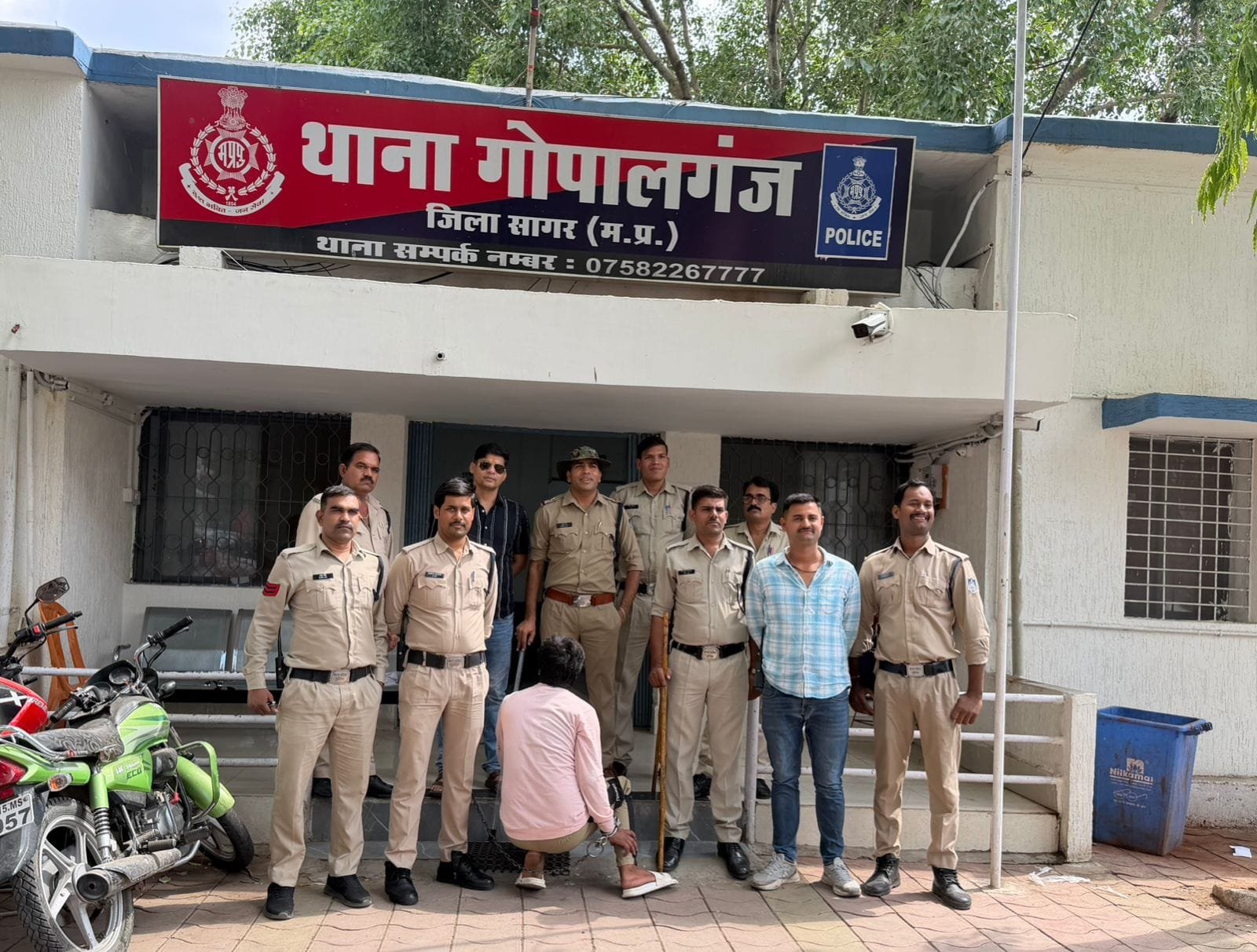 गोपालगंज पुलिस की बड़ी कार्रवाई: खेल परिसर मेला ग्राउंड में पत्रकार पर हमला करने वाला आरोपी पकड़ाया