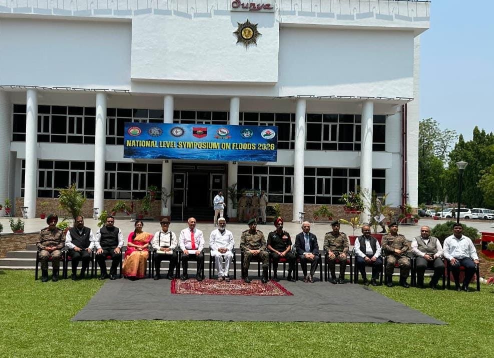 लखनऊ में बाढ़ एवं आपदा प्रबंधन पर राष्ट्रीय नागरिक -सैन्य संगोष्ठी, मानसून-2026 की तैयारियों और तकनीकी समन्वय पर हुआ मंथन