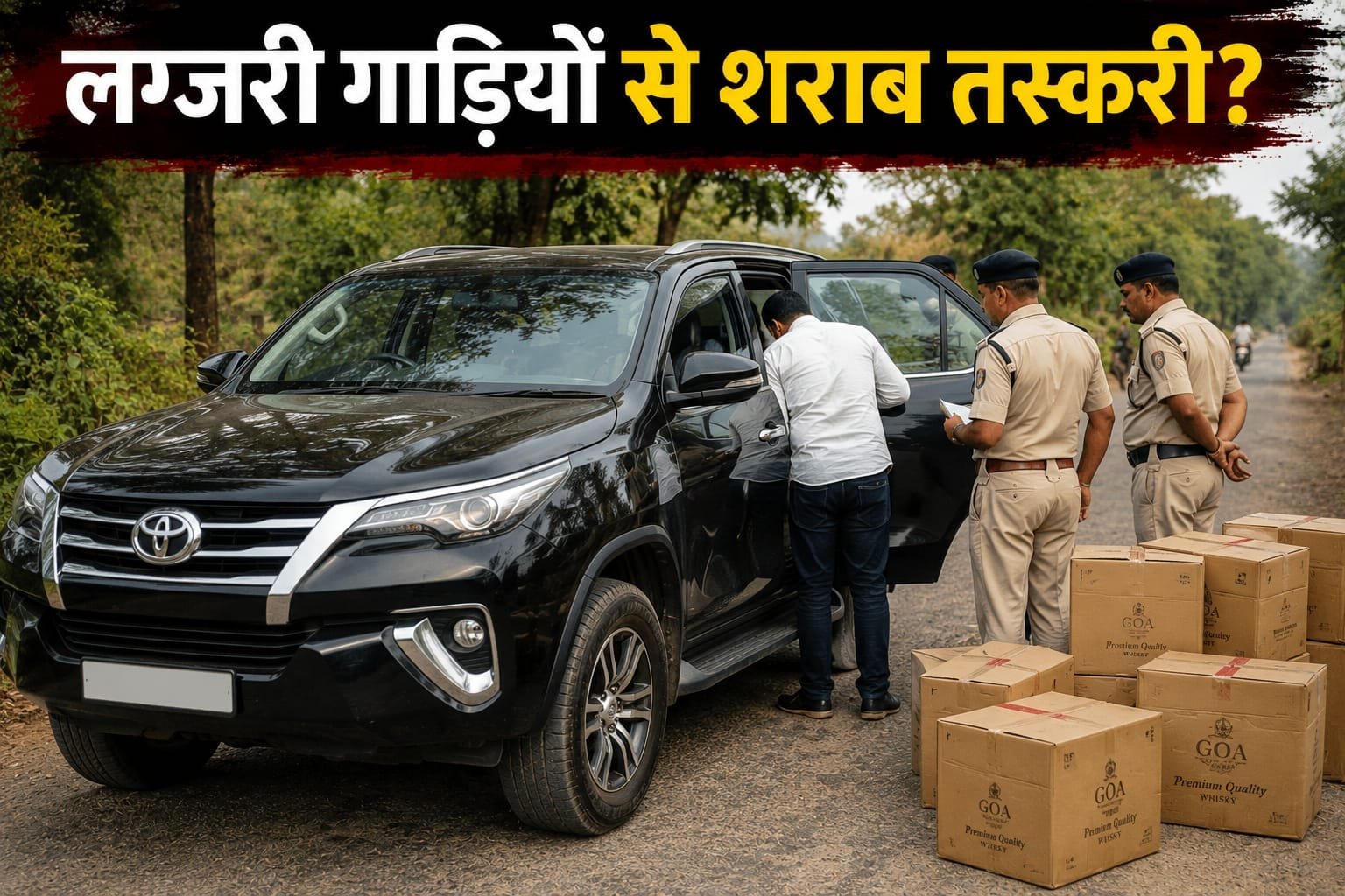 छतरपुर: लग्जरी गाड़ियों से गांव-गांव पहुंच रही शराब, आबकारी विभाग की कार्यप्रणाली पर उठे सवाल