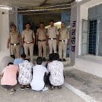 सागर पुलिस का बड़ा एक्शन: सुरखी में हाईप्रोफाइल जुआ फड़ का भंडाफोड़, 9 गिरफ्तार; 21.24 लाख रुपये का माल जब्त