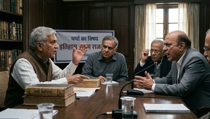 इतिहास बनाम राजनीति: रिटायर्ड आईएएस अधिकारियों की बहस बनी चर्चा का विषय
