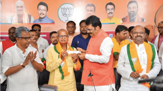 बिहार में भाजपा का बढ़ा कुनबा: राजद, कांग्रेस और अन्य दलों के कई नेता भाजपा में शामिल, चुनाव से पहले बदले सियासी समीकरण
