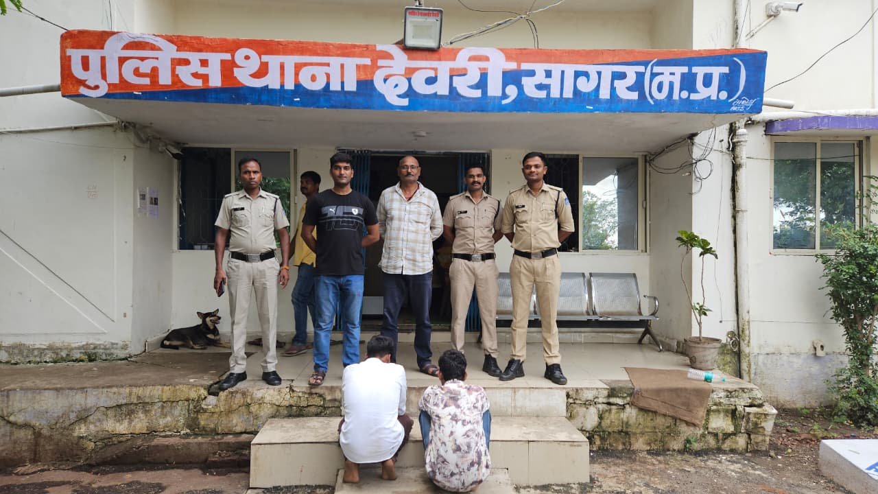 देवरी पुलिस ने तीन अनाज चोरी की वारदातों का किया खुलासा, दो शातिर चोर गिरफ्तार; लाखों का माल बरामद
