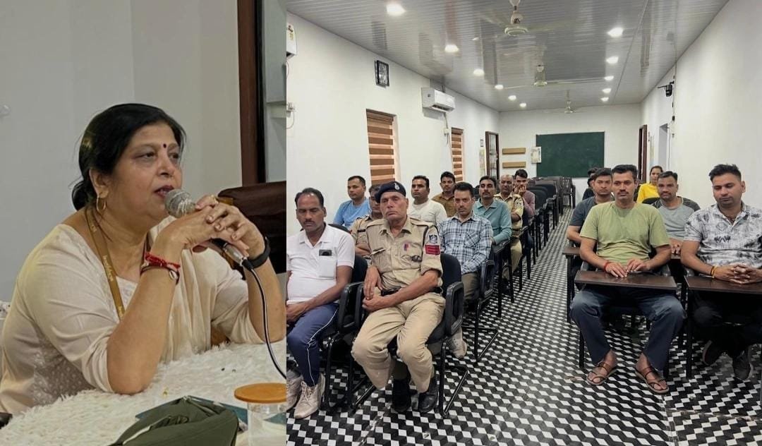 गुना पुलिस लाइन में ‘हार्टफुलनेस’ सत्र आयोजित, तनाव प्रबंधन और मानसिक स्वास्थ्य पर दिया गया प्रशिक्षण