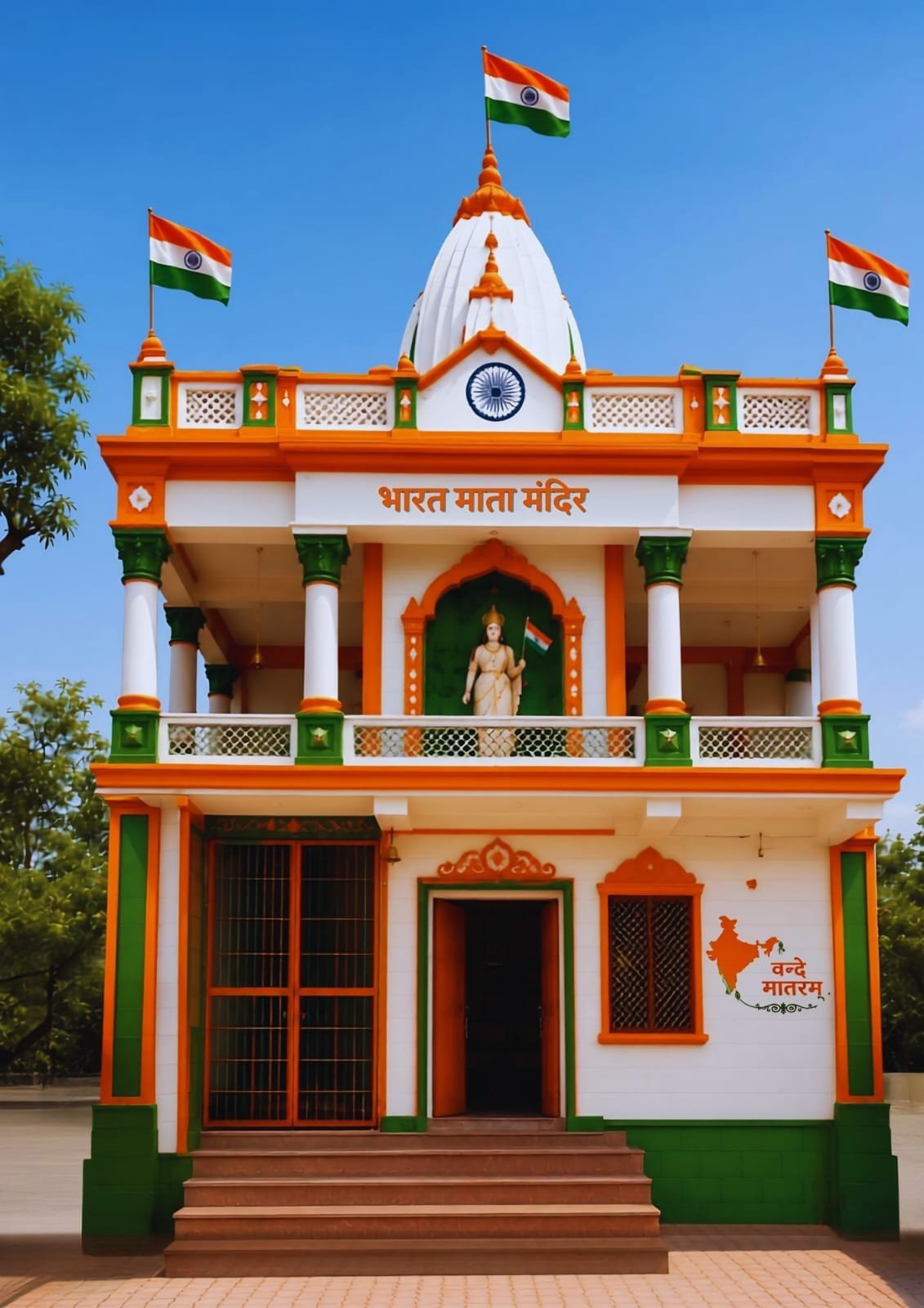 गुना में बन रहा भव्य भारत माता मंदिर, राष्ट्रप्रेम का बनेगा नया केंद्र