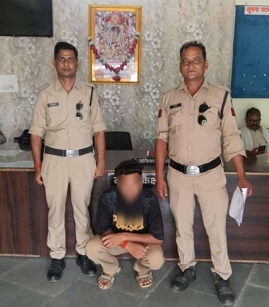 टीकमगढ़: हरिओम शुक्ला हत्याकांड का फरार वारंटी गिरफ्तार, न्याय पथ अभियान में पुलिस को सफलता