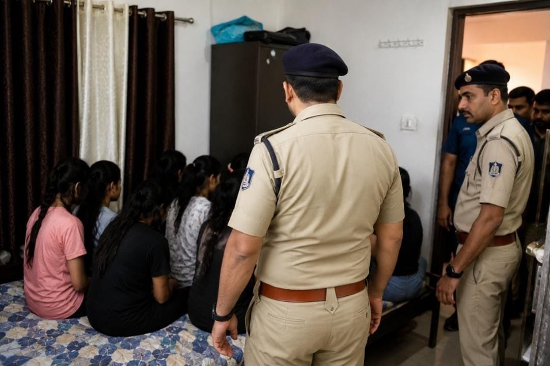 इंदौर में नेटवर्क मार्केटिंग की आड़ में युवतियों को बंधक बनाने का आरोप, पुलिस छापे में कई लड़कियां मुक्त