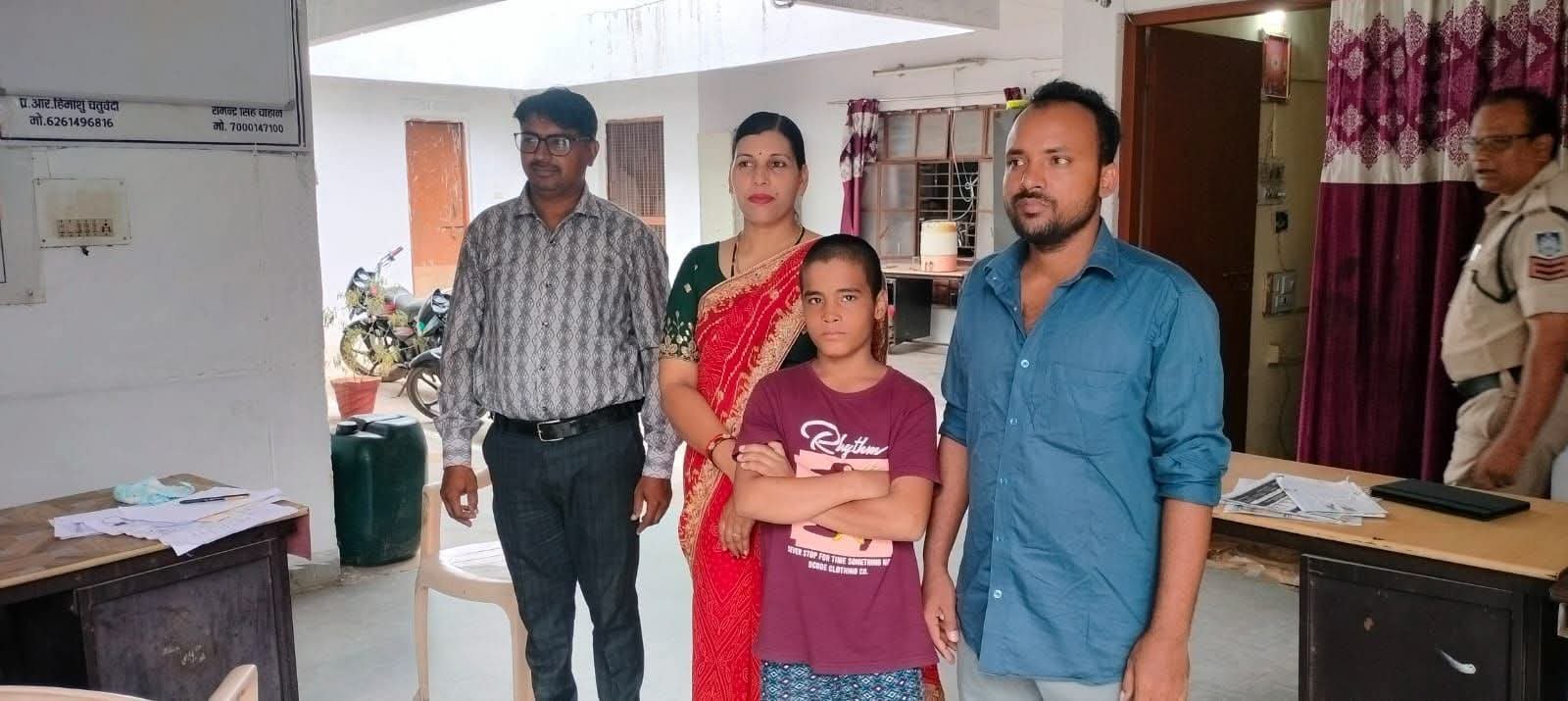 मुंबई से निकला मासूम शिवपुरी पहुंचा, दिनारा पुलिस ने सकुशल घर भिजवाया