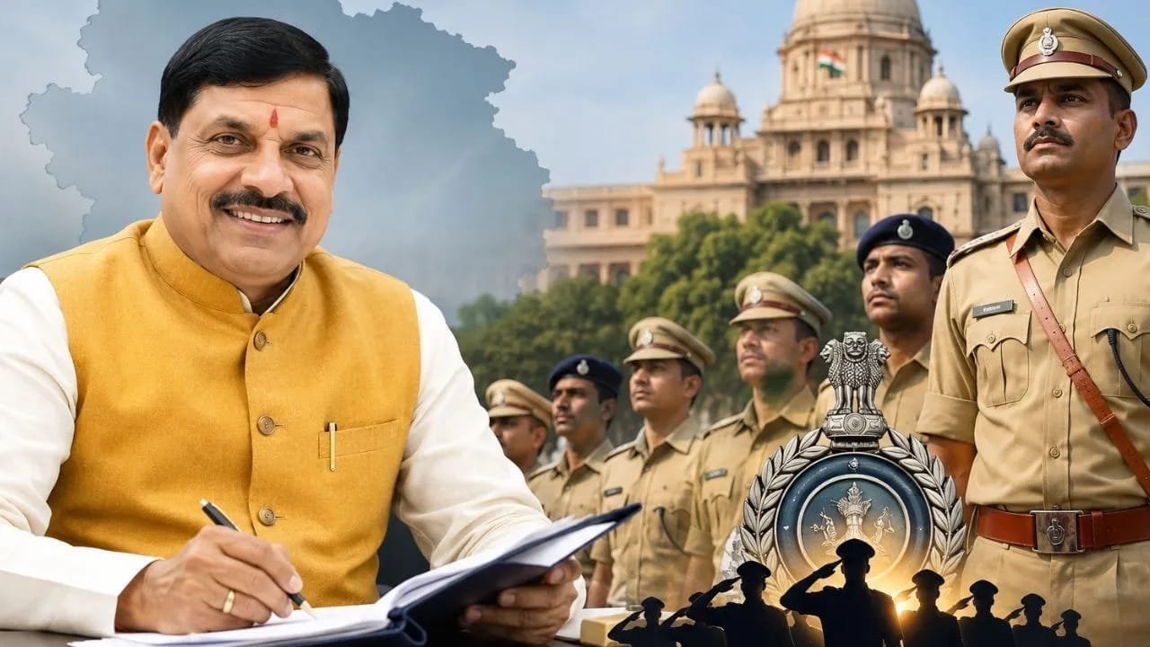 मध्य प्रदेश पुलिस में 9,662 पदों पर भर्ती को मंजूरी, 7,500 कांस्टेबल जीडी समेत कई पदों पर होगी नियुक्ति