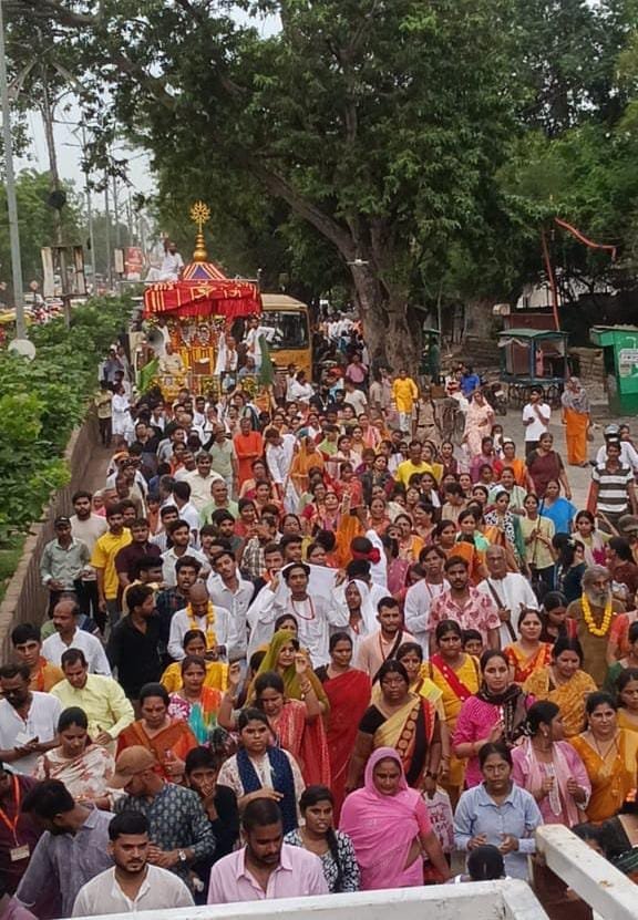 सतना में भक्ति और उल्लास के साथ निकली भगवान जगन्नाथ की भव्य रथ यात्रा, ‘जय जगन्नाथ’ के जयघोष से गूंजा शहर
