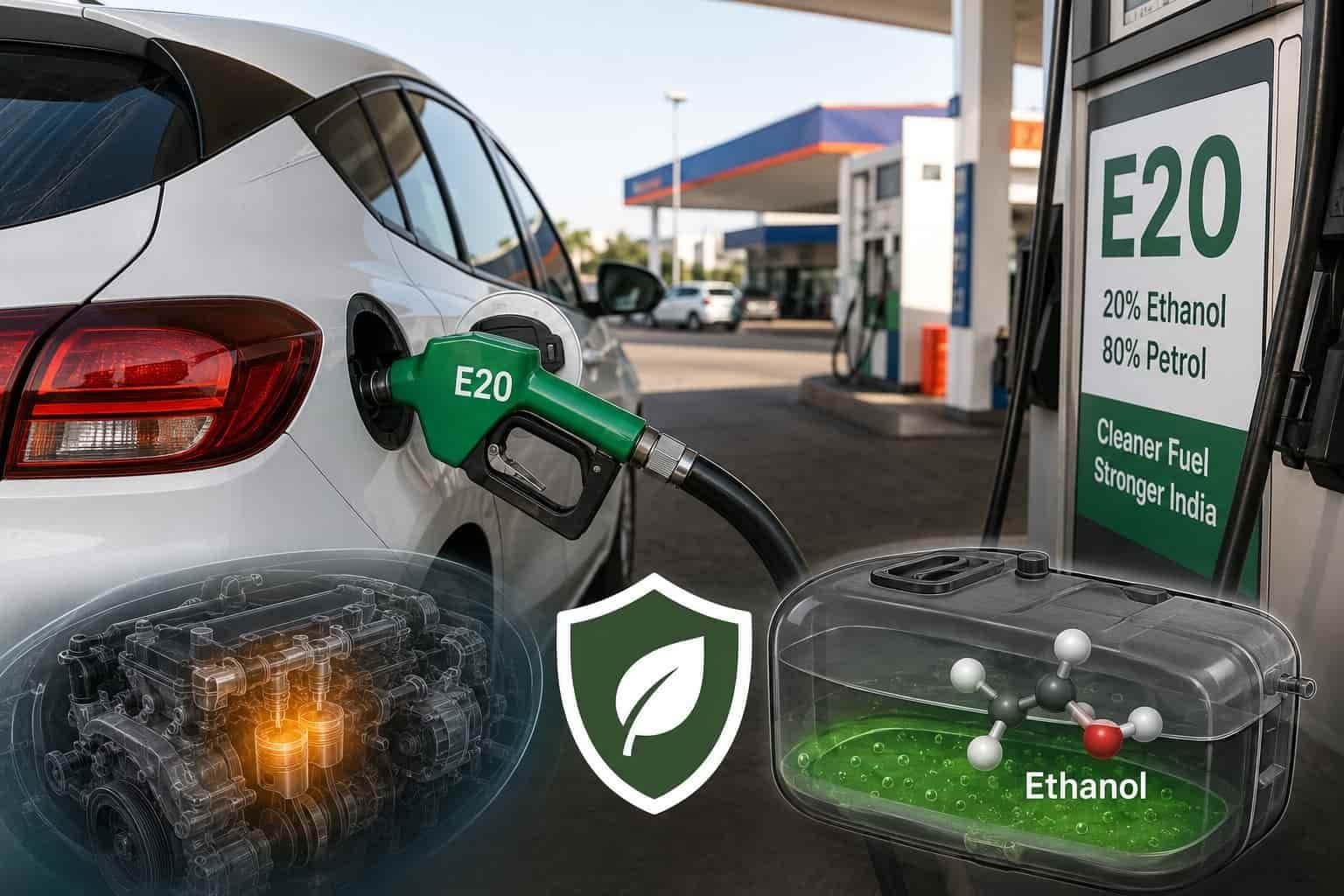 E20 Petrol: शुद्ध पेट्रोल क्यों नहीं मिलेगा? माइलेज और पुरानी गाड़ियों पर सरकार ने दिया जवाब