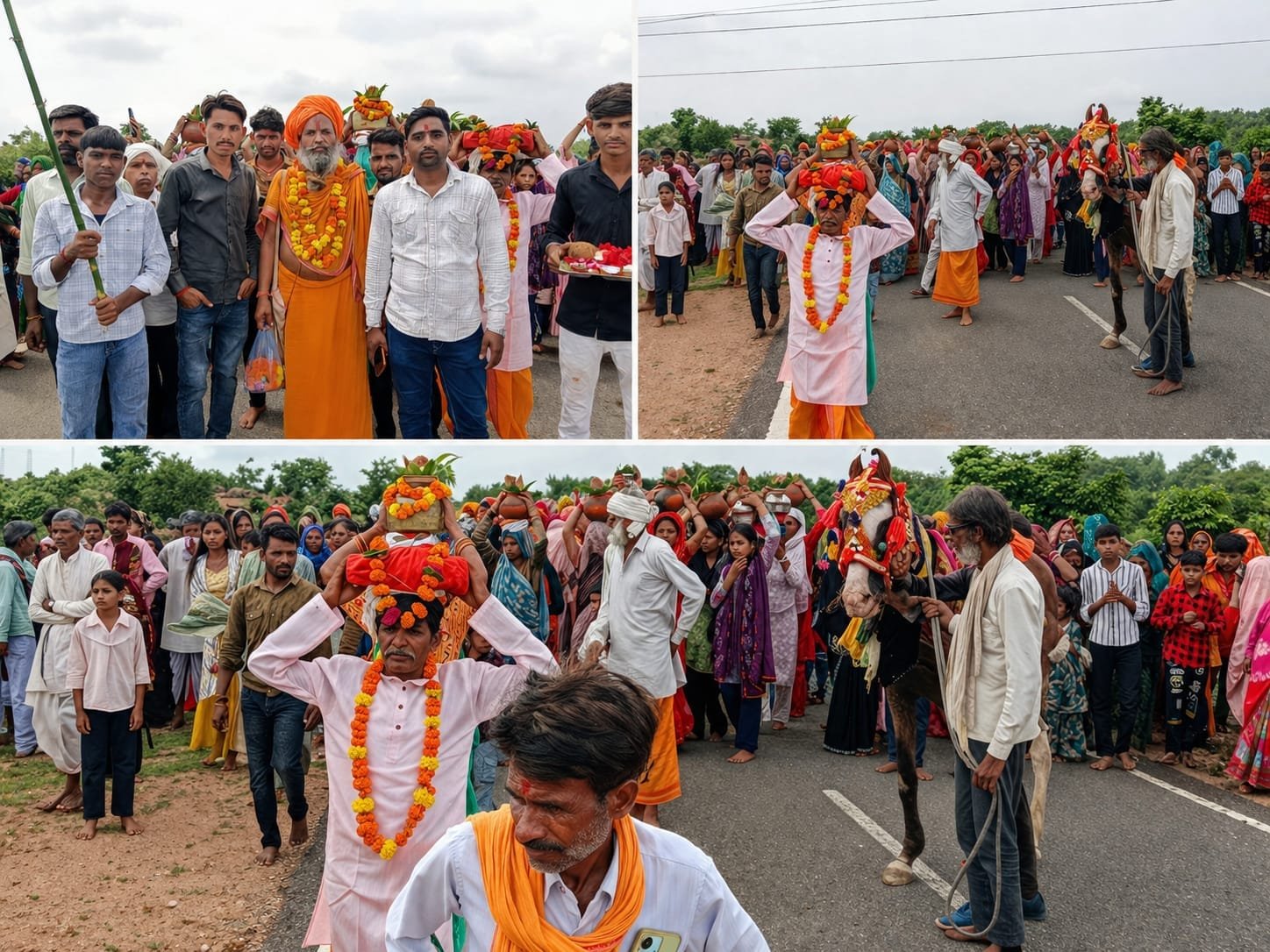 शिवपुरी: गुरु पूर्णिमा से लाभाझिरी सरकार धाम में एक माह का अखंड रामधुन महायज्ञ शुरू
