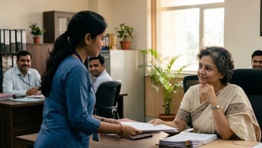 मेडम का बदला-बदला अंदाज! सख्ती छोड़ अपनाया सौम्य व्यवहार, विभाग में बनी चर्चा
