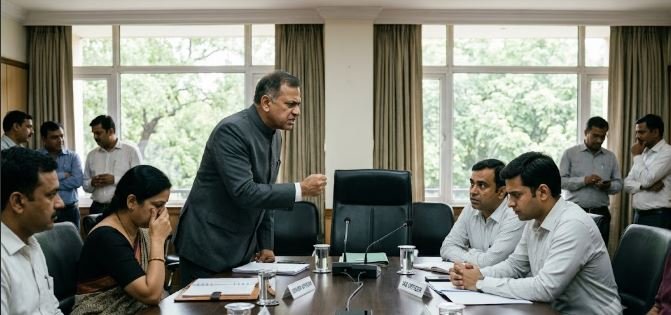 पहली समीक्षा बैठक में आईएएस अधिकारी के जवाब से नाराज हुए नए वरिष्ठ अधिकारी, विभाग में बढ़ी हलचल