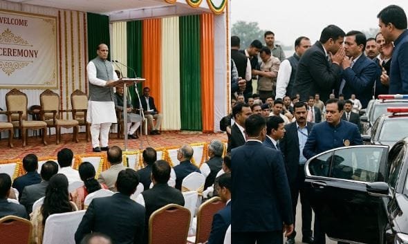 IPS अधिकारी से नाराज मंत्री ने कार्यक्रम से बनाई दूरी, राजनीतिक गलियारों में चर्चा तेज