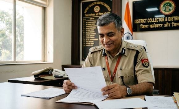 प्रमोटी आईपीएस अधिकारी को मिला कलेक्टर का दायित्व, तबादला सूची में नई जिम्मेदारी बनी चर्चा का विषय