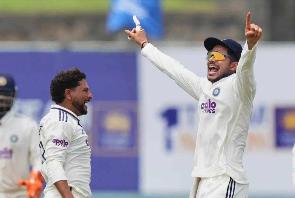 आखिरी 10 गेंदों में श्रीलंका का खेल खत्म, मानव सुथार ने झटके लगातार 4 विकेट; भारत ने 165 रन से जीतकर 600वें टेस्ट को बनाया यादगार