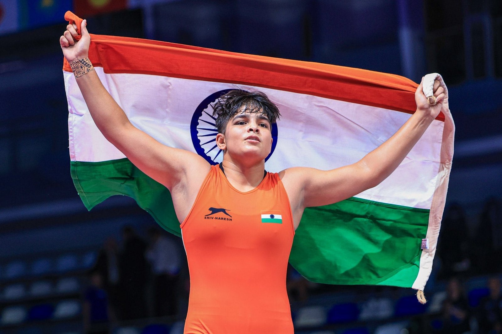 कुश्ती के अखाड़े में भारत का तिरंगा फिर लहराया, काजल धोचक ने चीन की जिंगरू सन को 7-0 से हराकर लगातार दूसरी बार जीता U20 विश्व खिताब