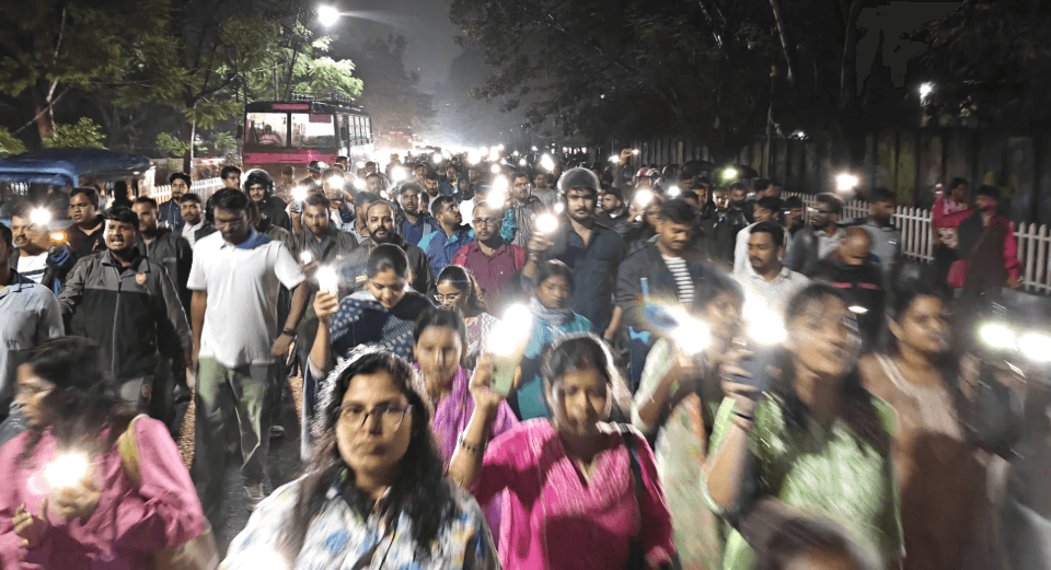 JSSC-CGL परीक्षा रद्द करने के फैसले के खिलाफ सड़कों पर उतरे चयनित अभ्यर्थी, सरकार से फैसला वापस लेने की मांग