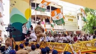 E20 पेट्रोल के विरोध में गडकरी के घर पहुंचे कांग्रेस कार्यकर्ता: पुलिस ने हिरासत में लिया