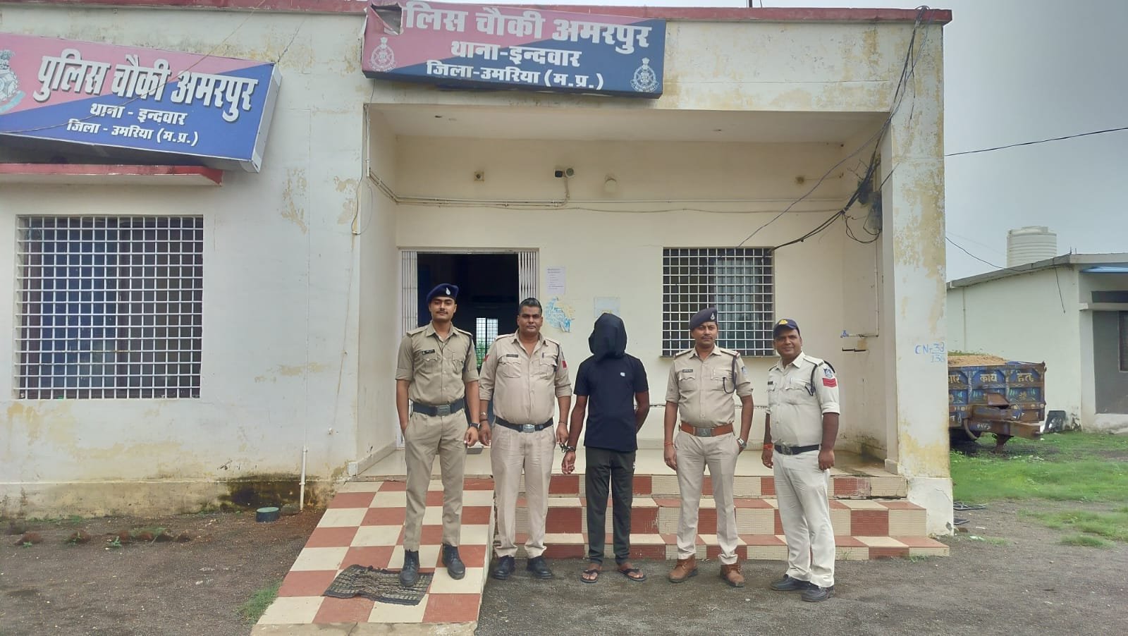 4 साल से फरार 5 हजार का इनामी हत्यारोपी गिरफ्तार, उमरिया पुलिस ने यूपी से दबोचा