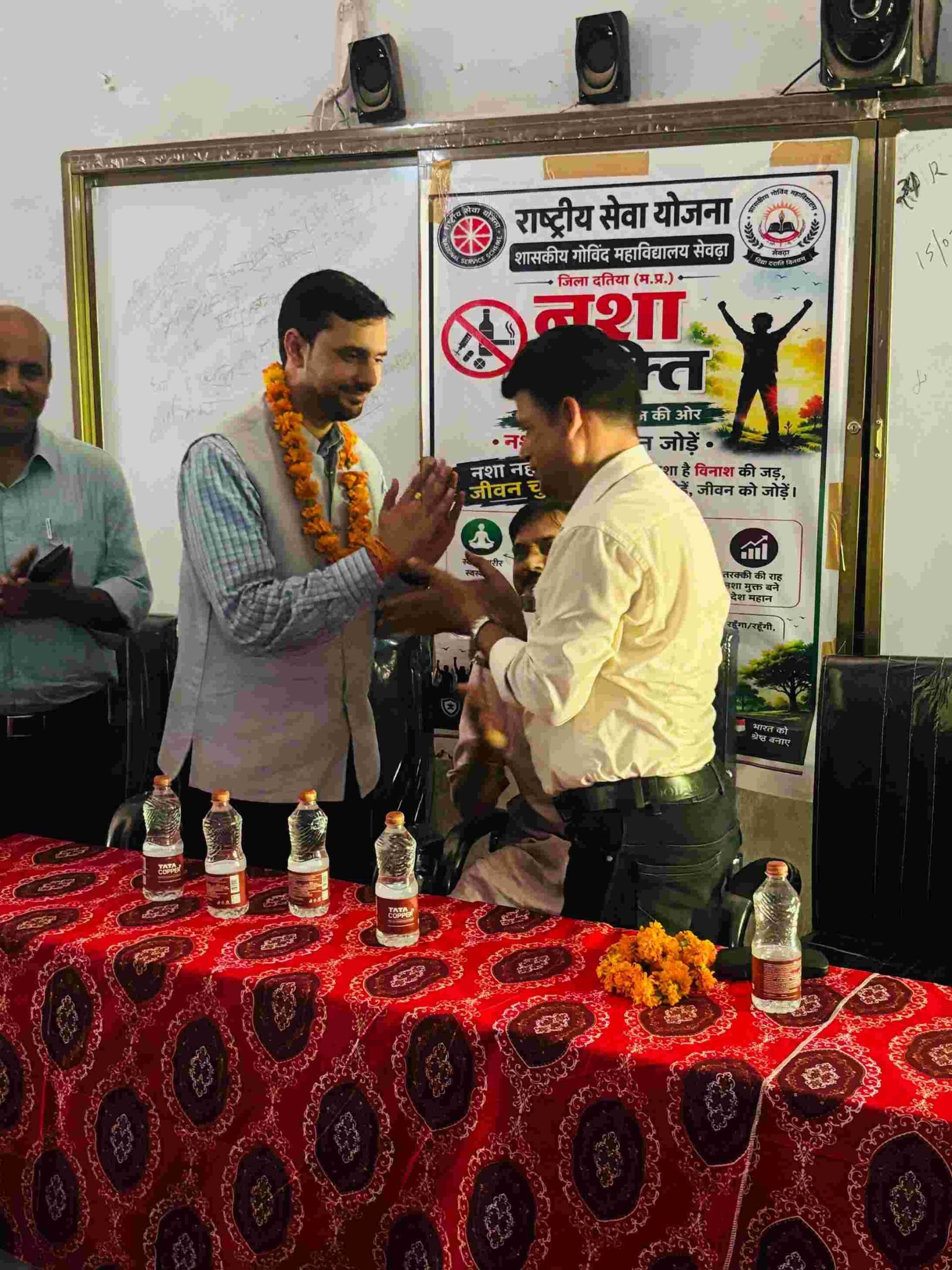 सेवढ़ा के शासकीय गोविंद महाविद्यालय में कानून जागरूकता संगोष्ठी, छात्रों को अधिकारों और कानूनी उपायों की दी जानकारी