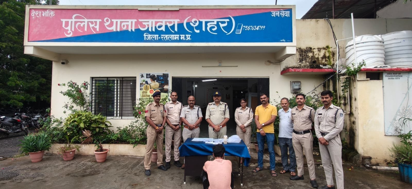 जावरा में नकबजनी का खुलासा, 3 आरोपी गिरफ्तार; 2.25 लाख के जेवर और नकदी बरामद