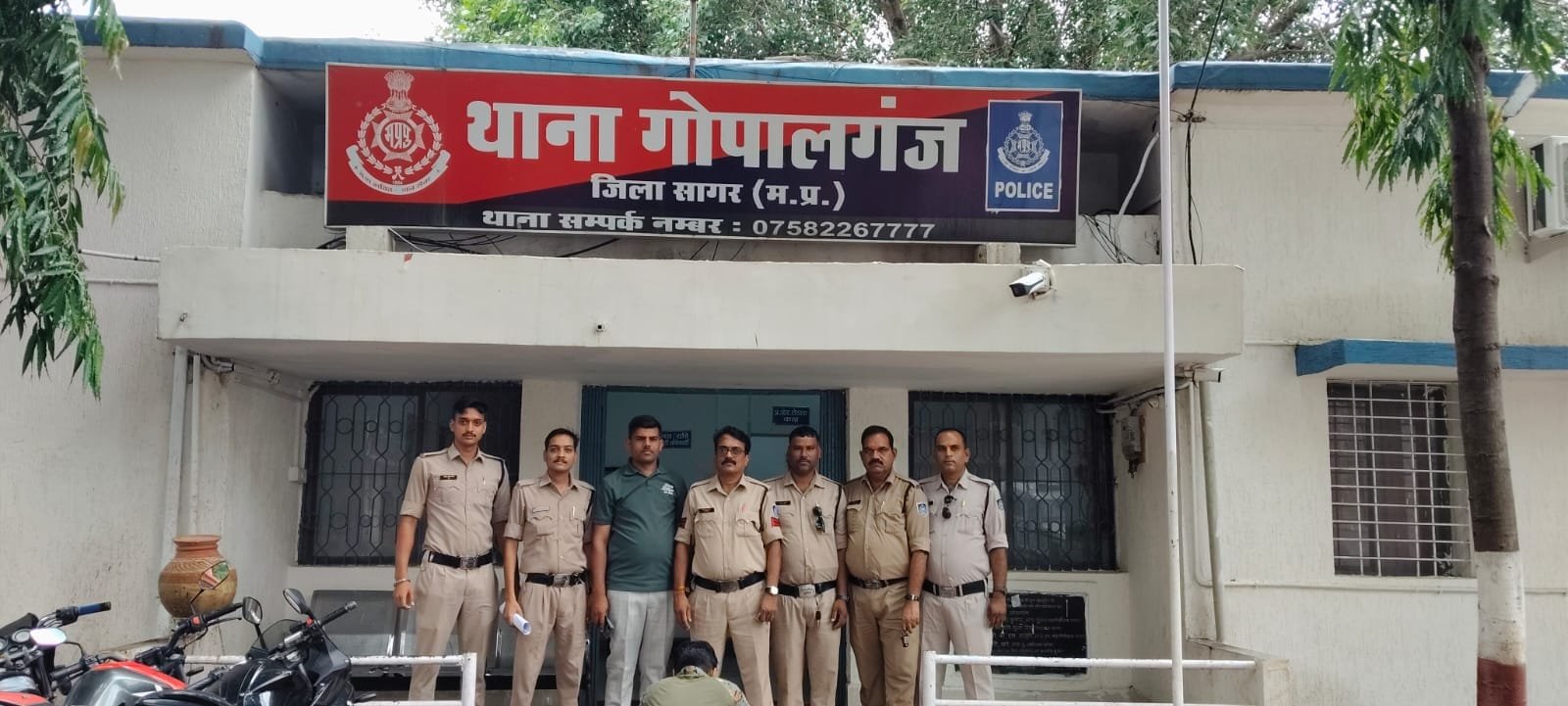 सागर में 22 साल से फरार स्थाई वारंटी गिरफ्तार, गोपालगंज पुलिस ने मकरोनिया से दबोचा