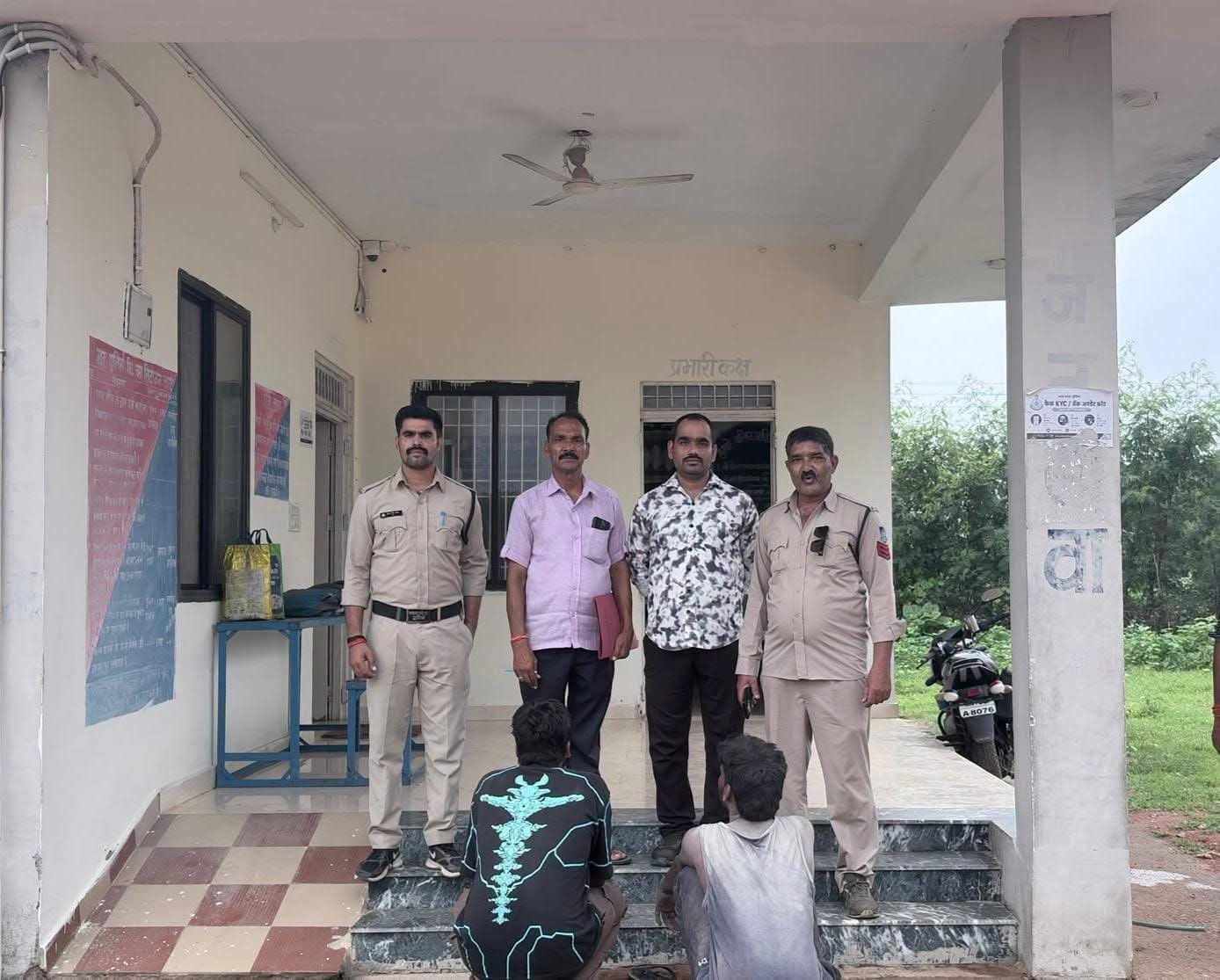 छतरपुर में भैंस चोरी का खुलासा, दो आरोपी गिरफ्तार; 3 लाख की 6 भैंस बरामद