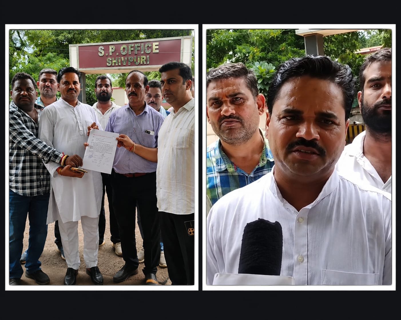 शिवपुरी में बस ऑपरेटरों का फूटा गुस्सा, ई रिक्शा और टैक्सियों के अवैध परिवहन पर रोक की मांग