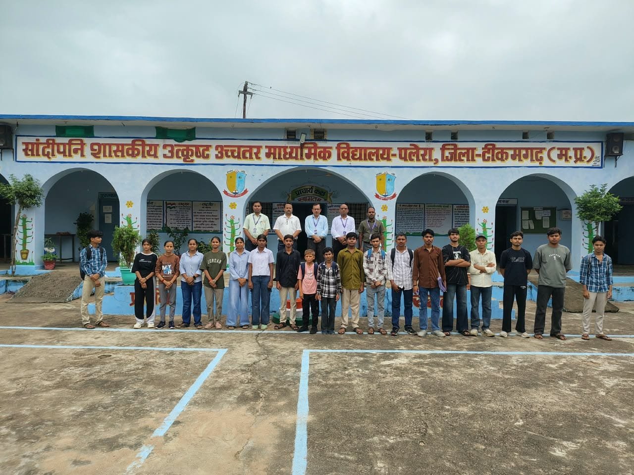 पलेरा के सांदीपनि विद्यालय ने जिला स्तरीय कबड्डी-योग में जीते मुकाबले