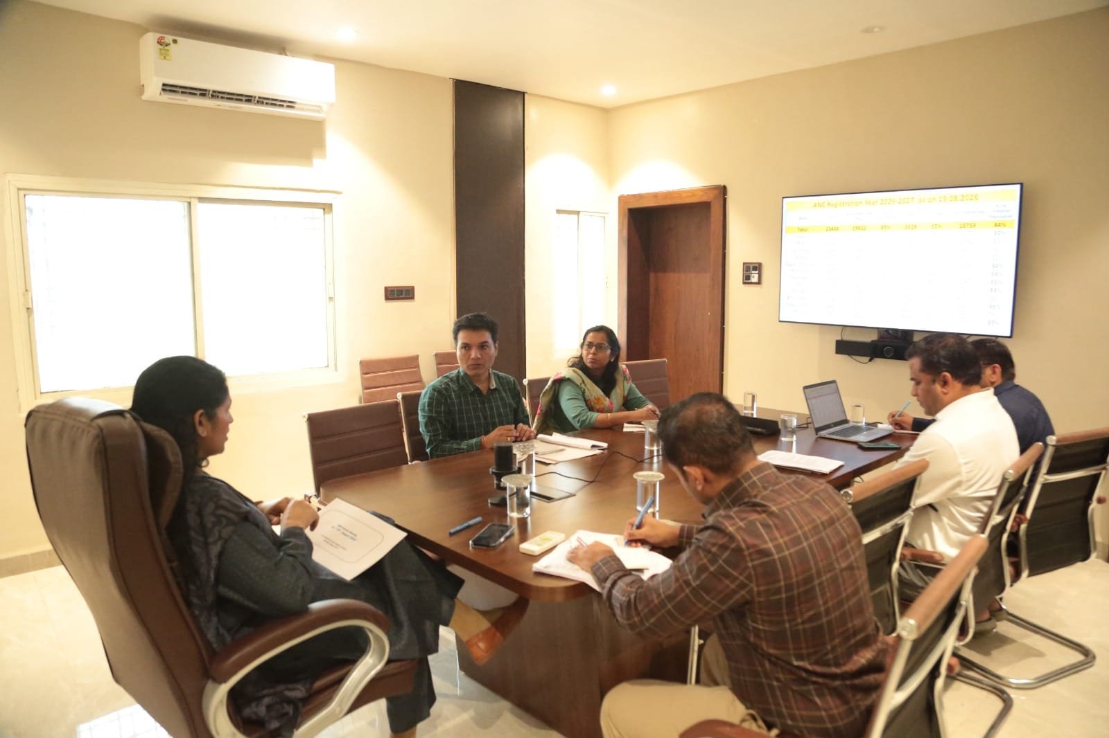 सागर में स्वास्थ्य सेवाओं की कलेक्टर ने की समीक्षा, गर्भवती महिलाओं की एएनसी और बच्चों के टीकाकरण पर विशेष जोर