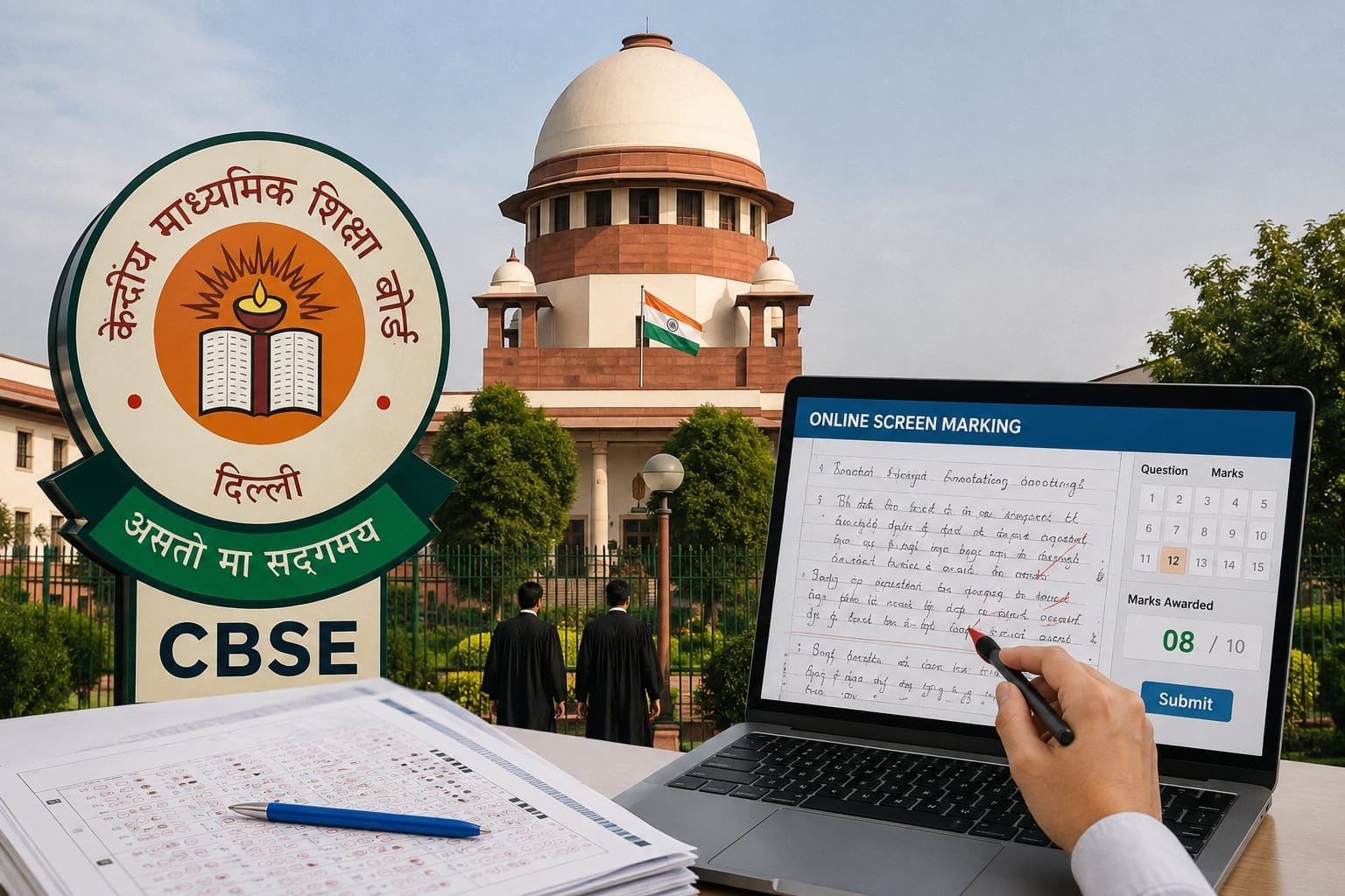 CBSE OSM मामला: सुप्रीम कोर्ट में 25 अगस्त को अगली सुनवाई, केंद्र सोमवार तक देगा हलफनामा