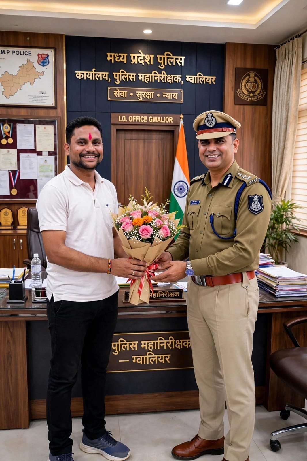भिंड एसपी डॉ. असित यादव बने ग्वालियर रेंज के डीआईजी, आईजी रेंज का भी मिला प्रभार