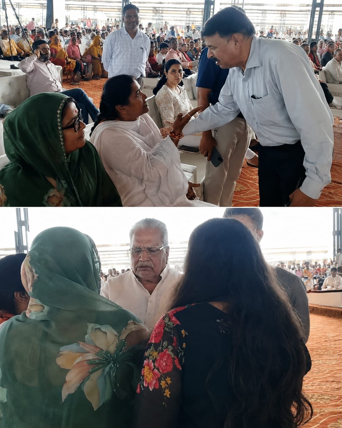 बलराम महोत्सव में महिला जनप्रतिनिधियों की नाराजगी, मंच से उतरीं अध्यक्ष; विधायक ने मनाकर वापस बुलाया