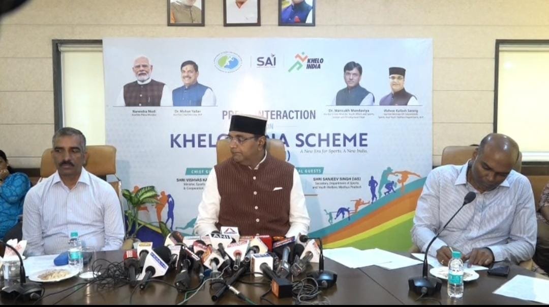 भोपाल: नई खेलो इंडिया योजना 2026-31 पर खेल मंत्री का बड़ा बयान, 36,441 करोड़ का बजट