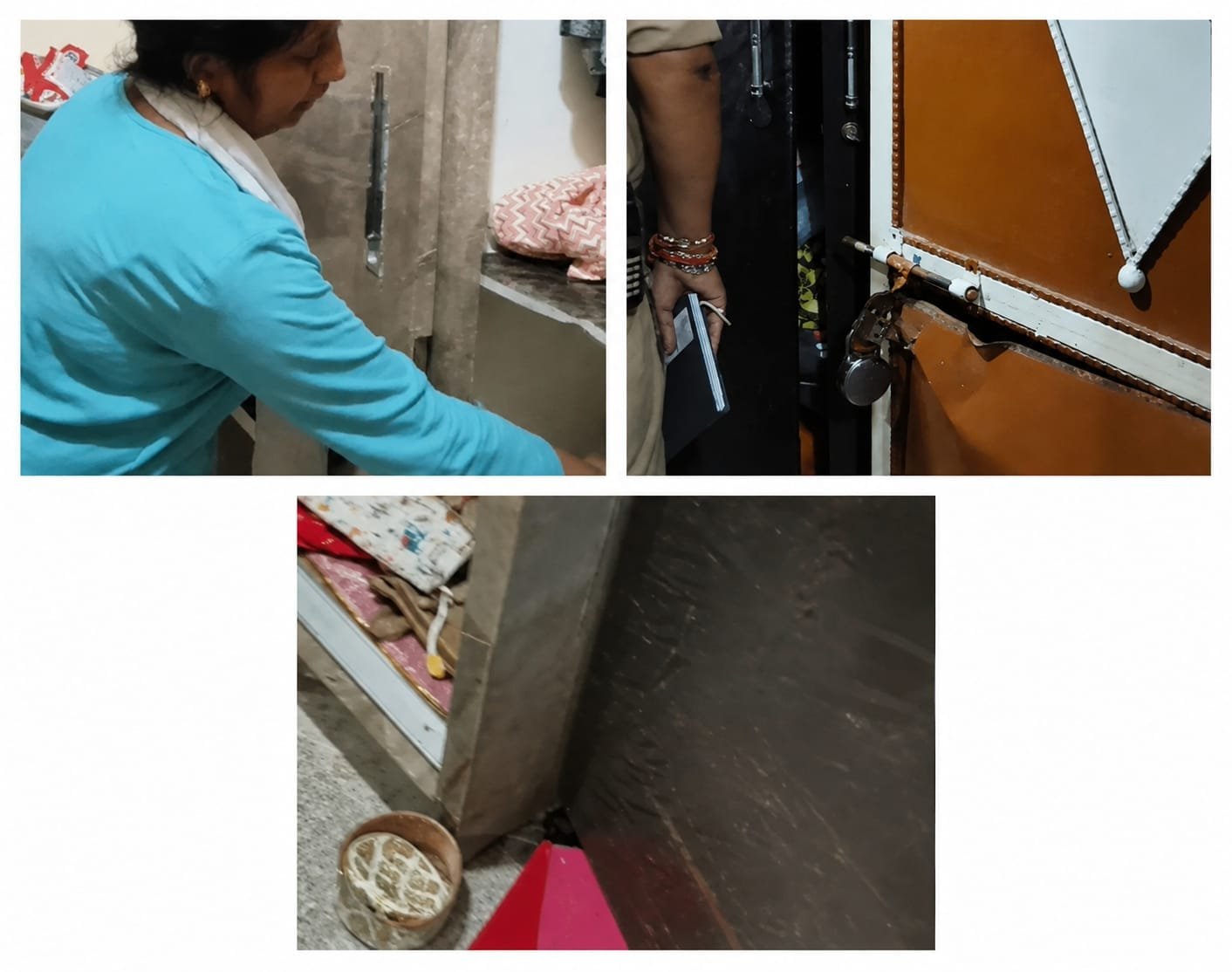 रक्षाबंधन मनाने गए ठेकेदार के सूने घर में लाखों की चोरी, 27 तोला सोना, 4 किलो चांदी और 4 लाख नकद ले गए चोर